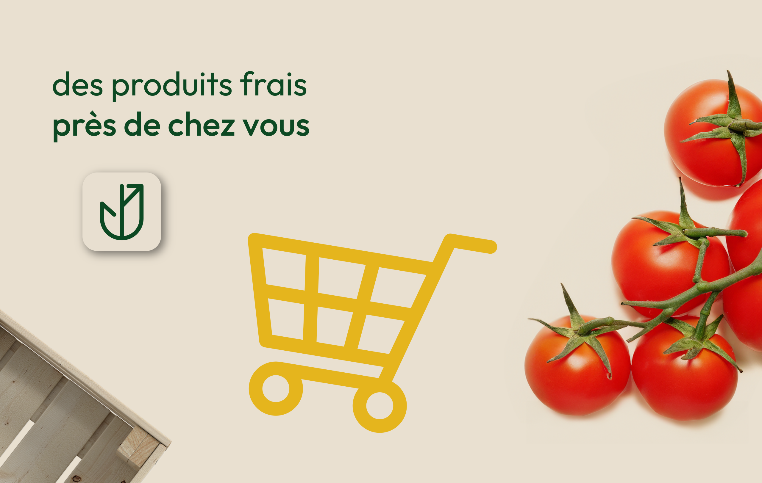 Présentation de l'icône de l'application et du service proposé par Terres d'Avesnes.