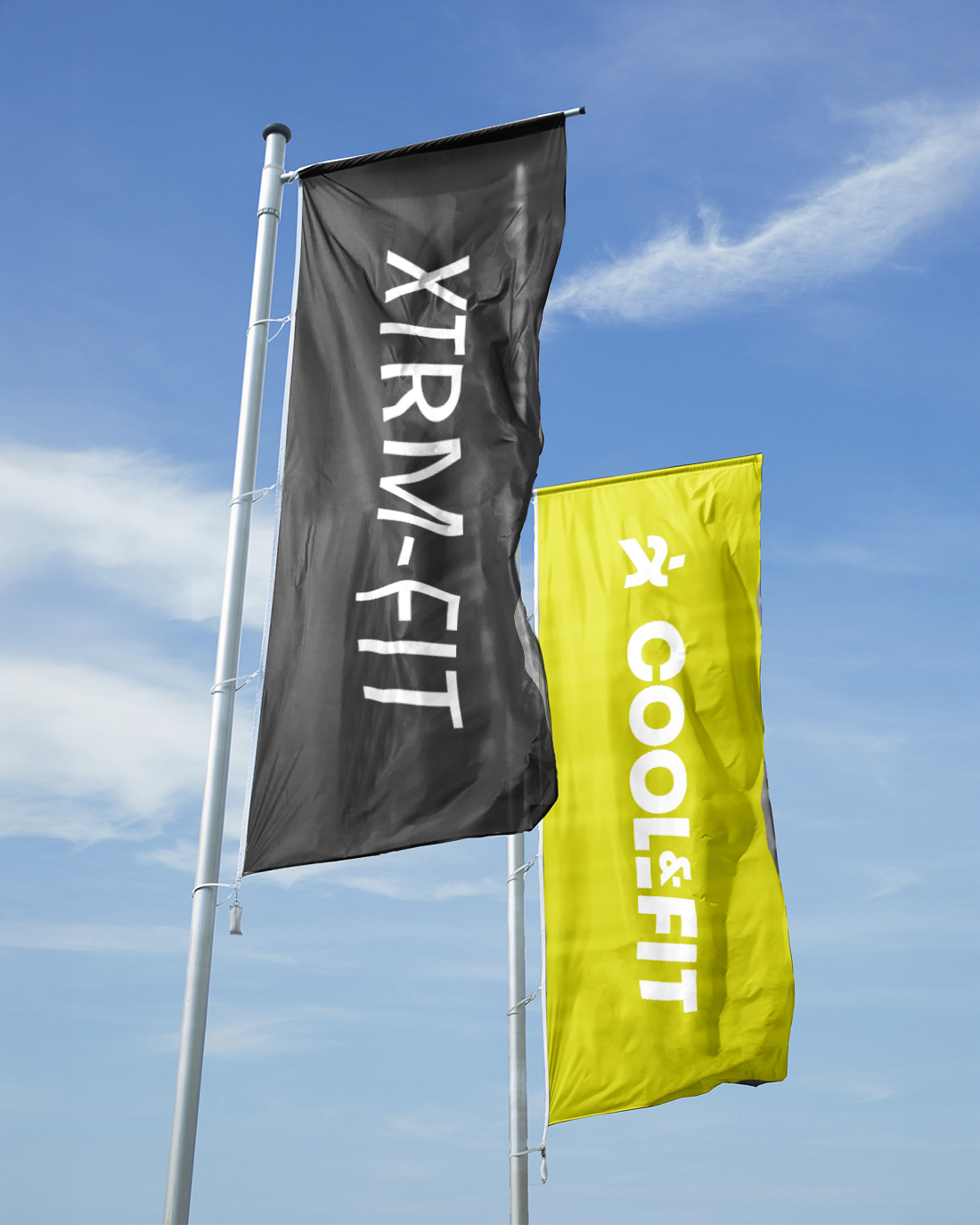 Tote Bag pour une épicerie locale. Tissu vert au motif beige amusant représentant des aliments.